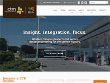 Tablet Screenshot of ctmdesign.ca